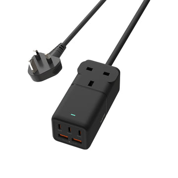inno3C GaN 75W 5-Ports Fast Charge with UK Socket