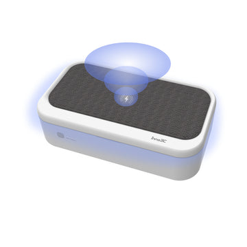 inno3C  3 in 1 Wireless Charger UV Sterilizer Box 15W i-SB12︱UV mobile phone disinfection box