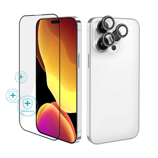 inno3C Glass Screen Protector Set for iPhone 15 series
