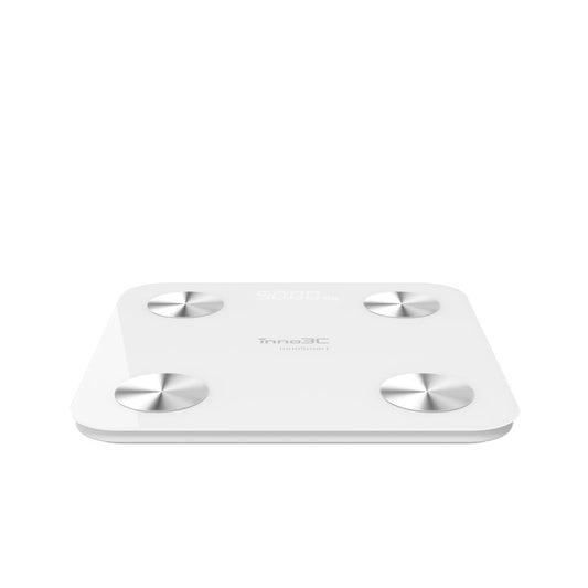 inno3C - IoT Smart Bluetooth Body Scale ｜smart APP intelligent body fat scale｜ Body Fat Scale (white) i-B8