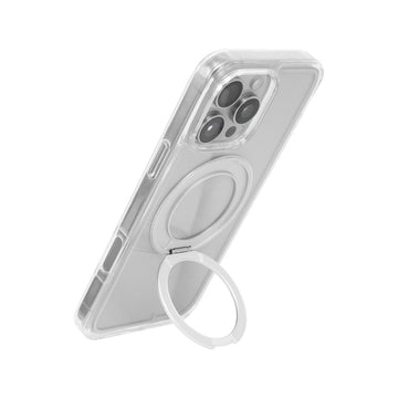 inno3C - iPhone 16 Plus Protective Case (Transparent)｜Protective Case with 360° Rotation Magnetic Ring Holder【Buy 1 get 1 free】