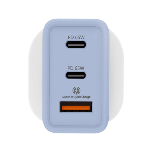 inno3C Super Silicon 65W 3-Ports Fast Charger i-65W
